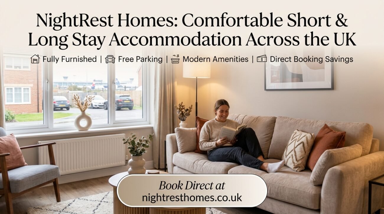 NightRest Homes | Short & Long Stay Stays Across the UK