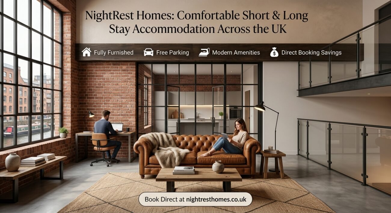 NightRest Homes | Short & Long Stay Stays Across the UK