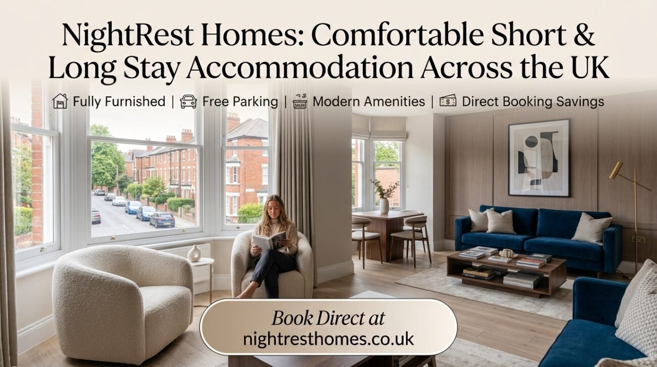 NightRest Homes | Short & Long Stay Stays Across the UK