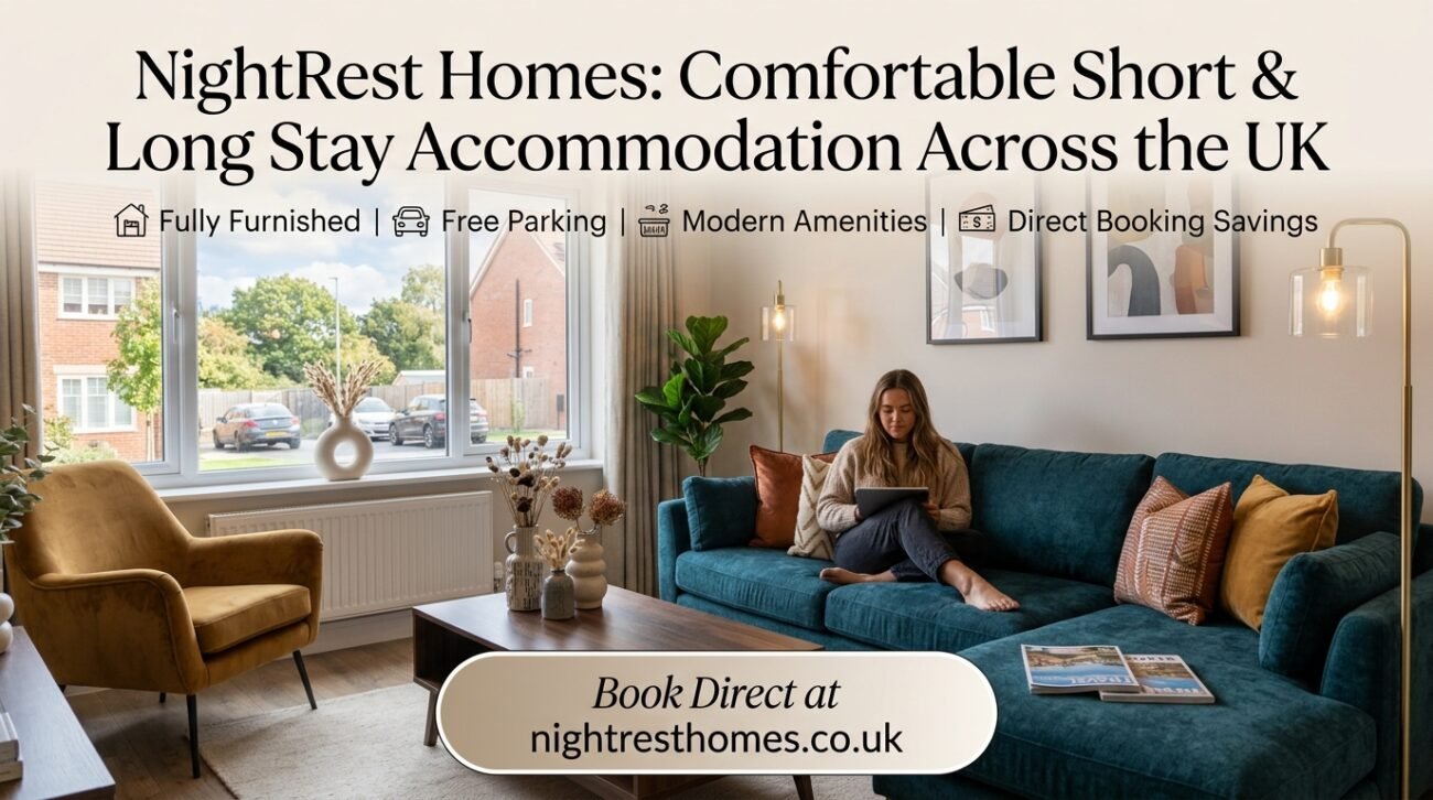 NightRest Homes | Short & Long Stay Stays Across the UK